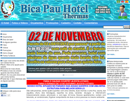 Bica Pau Hotel Thermas