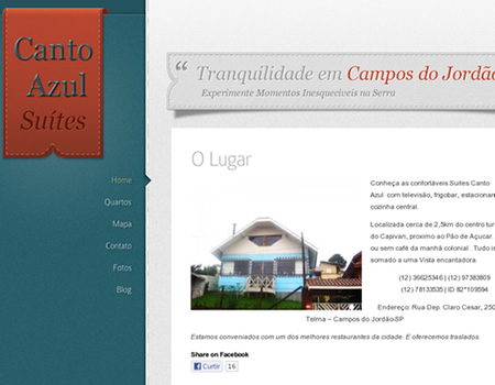 Suítes Canto Azul