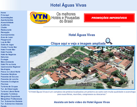 Hotel águas Vivas